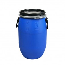 60 LITRE OPEN TOP BLUE POLYDRUM